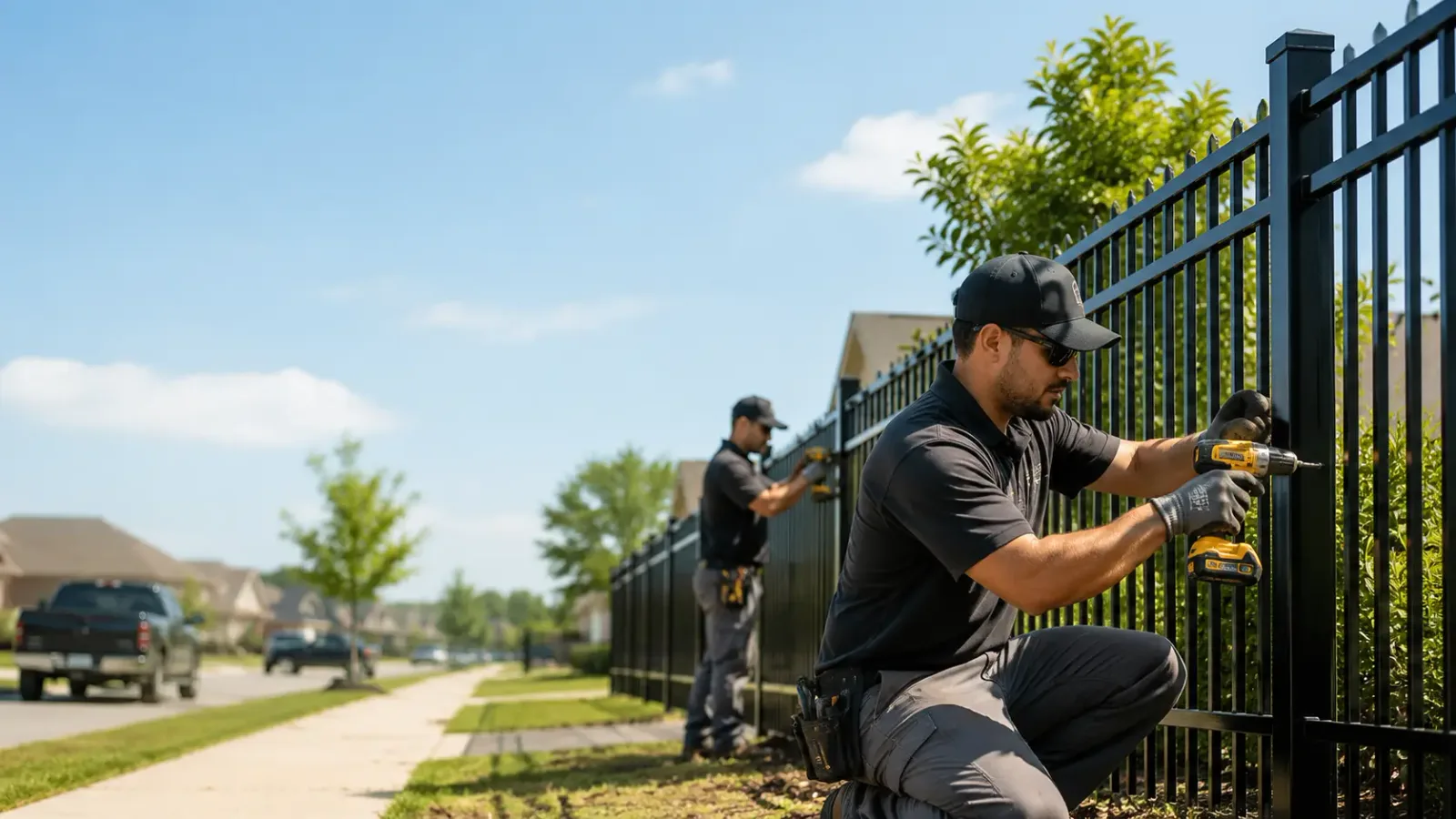 Metal Fence Installation in Lake City, MN